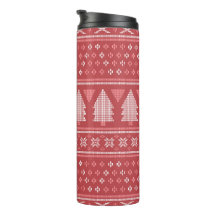 Padrão de Árvore de Natal Blocky Moderno