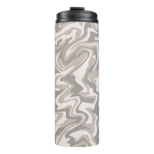 Garrafa Térmica Padrão de Boho Líquido de Cabeça de Cinza Hippie 7