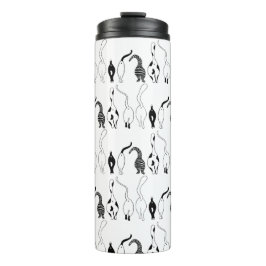 Garrafa Térmica Padrão de Bumbuns de Cat