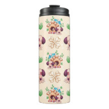 Padrão de Cachorro Adorável