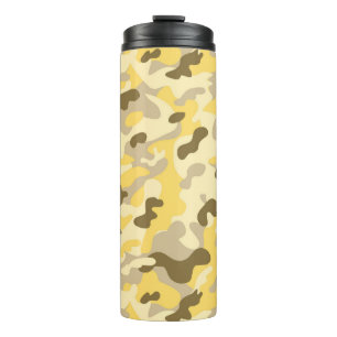Garrafa Térmica Padrão de Camuflagem do Exército