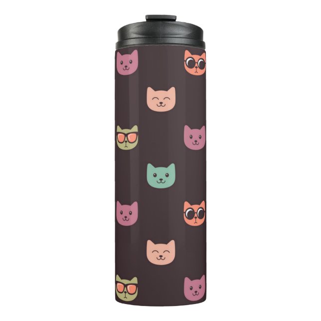 Garrafa Térmica Padrão de Cat (Frente)