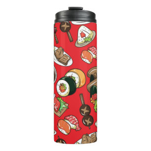 Garrafa Térmica padrão de comida japonês uniforme