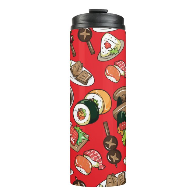 Garrafa Térmica padrão de comida japonês uniforme (Frente)