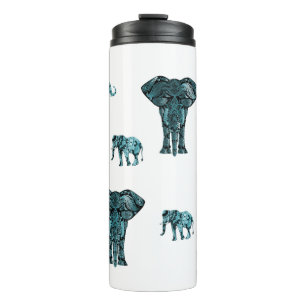 Garrafa Térmica Padrão de elefante