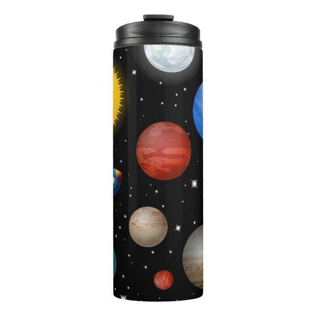 Garrafa Térmica Padrão de espaço (Frente)