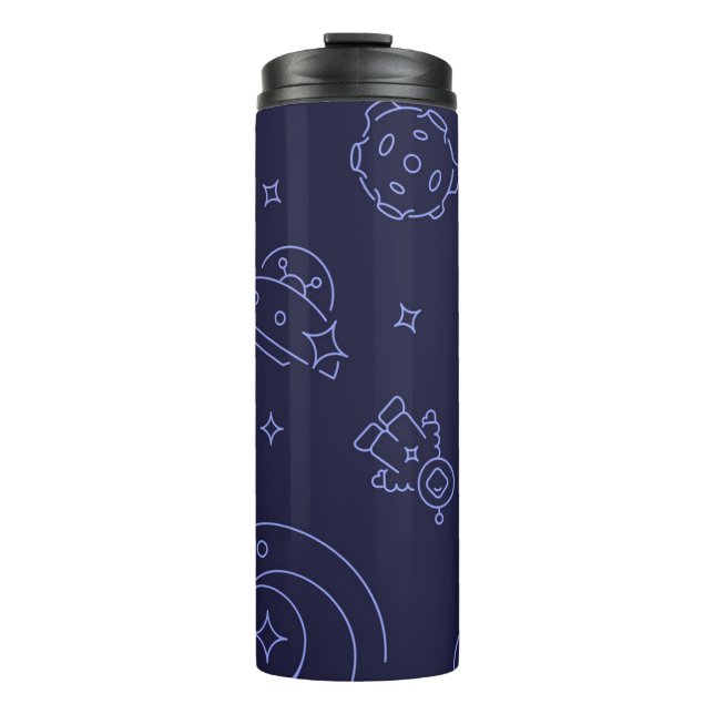 Garrafa Térmica Padrão de espaço (Frente)