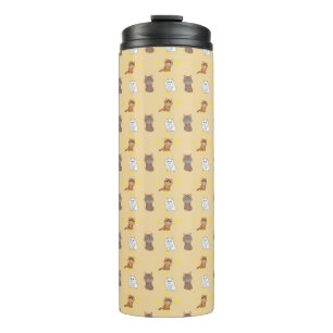 Garrafa Térmica padrão de gatinho
