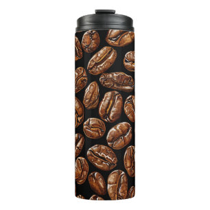 Garrafa Térmica Padrão de grãos de café Presente para Barista