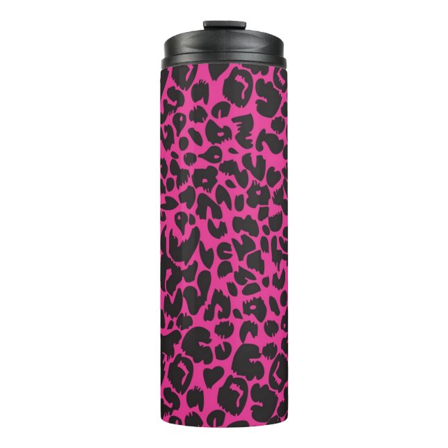 Garrafa Térmica Padrão de impressão animal (Frente)