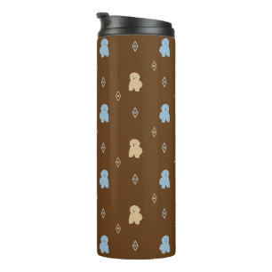 Garrafa Térmica Padrão de Lhasa Apso Cão