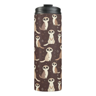 Garrafa Térmica Padrão de Meerkat Cute