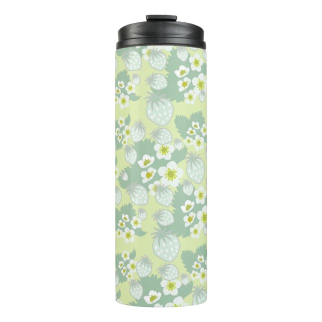 Garrafa Térmica Padrão de morango (Frente)