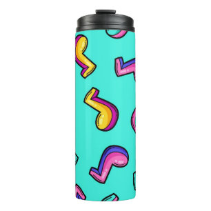 Garrafa Térmica Padrão de música