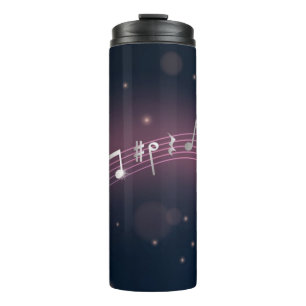 Garrafa Térmica Padrão de música