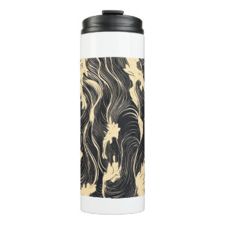 Garrafa Térmica Padrão de onda