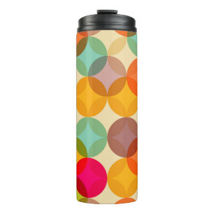 Garrafa Térmica Padrão de padrões sem descontinuidades de abstrato