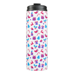 Garrafa Térmica Padrão de presentes de Natal tumbler térmico