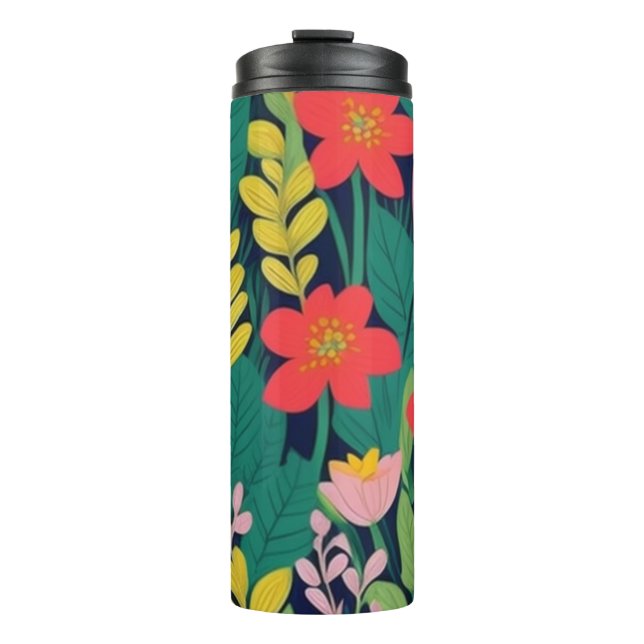 Garrafa Térmica Padrão de selva (Frente)