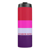 Padrão de Stripes Vermelhas, Rosa e Púrpura