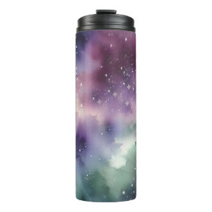 Garrafa Térmica Padrão de Tapeçaria Celestial