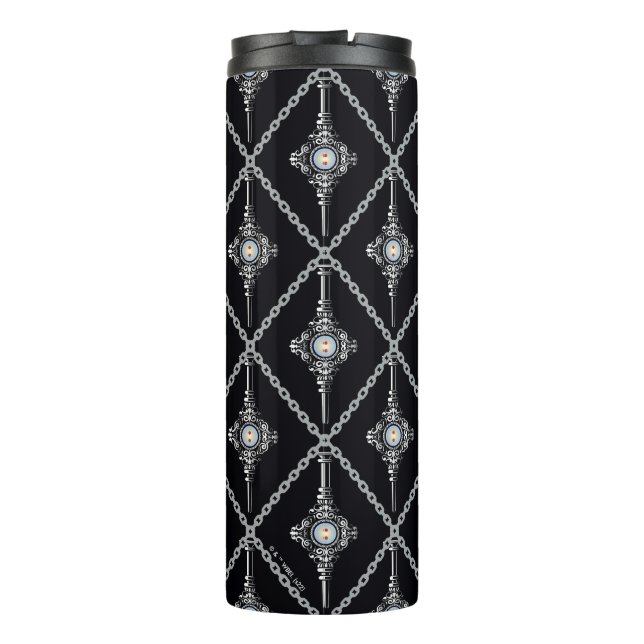 Garrafa Térmica Padrão de Trote de Sangue (Verso)