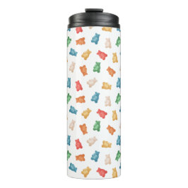 Garrafa Térmica Padrão de Ursinhos Gummy