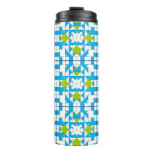 Padrão Estilizado de Peças de Quebra-Cabeça