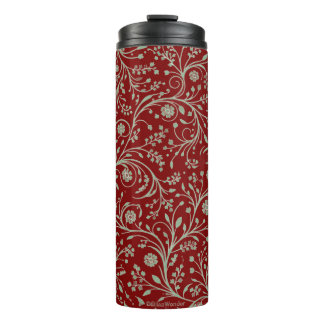 Garrafa Térmica Padrão Floral Botânico Elegante – Natureza Minimal