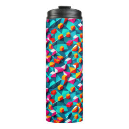 Garrafa Térmica padrão geométrico de abstrato design14