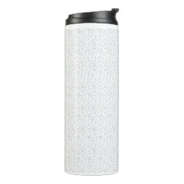 Garrafa Térmica Padrão Geométrico de Inverno Personalizado