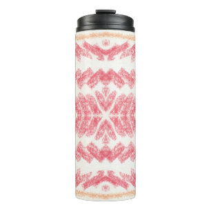Garrafa Térmica Padrão geométrico étnico oriental sem descontinuid
