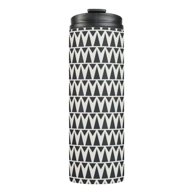 Garrafa Térmica padrão geométrico sem descontinuidades (Frente)