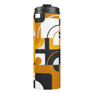Garrafa Térmica Padrão geométrico uniforme moderno