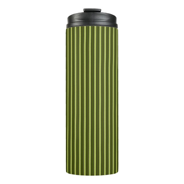Garrafa Térmica Padrão Listrado Temático do Exército (Frente)