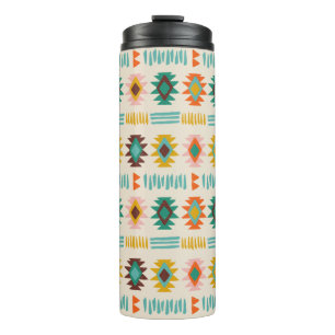 Garrafa Térmica Padrão Nativo Americano Navajo