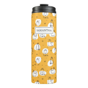 Garrafa Térmica Padrão Novelty Engraçado Kittens Personalizado