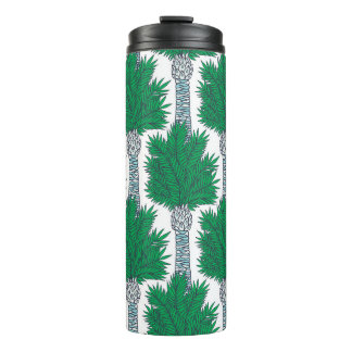 Garrafa Térmica Padrão perfeito da palmeira.