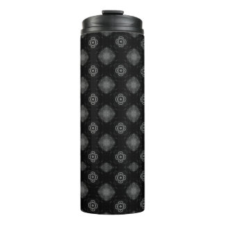 Garrafa Térmica Padrão Preto e Cinza