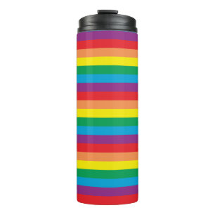 Garrafa Térmica Padrão Simplesmente Arco-Íris