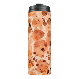 Garrafa Térmica Padrão uniforme de camuflagem com san khaki natur