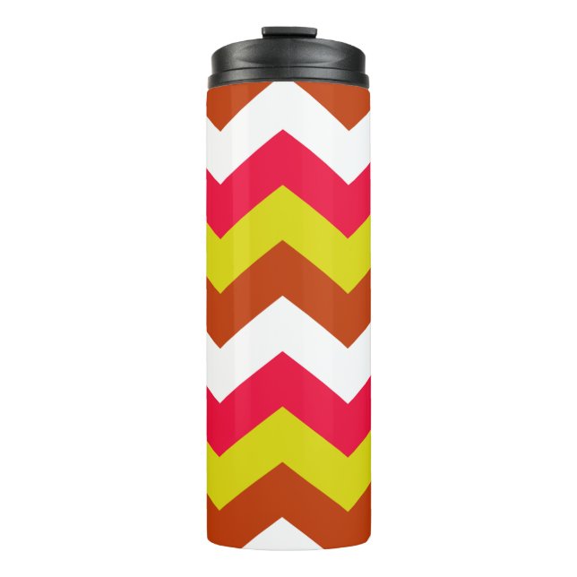 GARRAFA TÉRMICA PADRÃO ZIGZAG. (Frente)