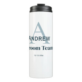 Garrafa Térmica padrinhos de casamento personalizados do grupo mon