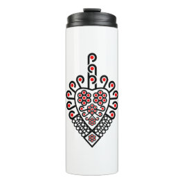 Garrafa Térmica Padrões folhosos da Polônia - Parzenica