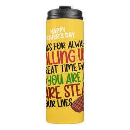 Garrafa Térmica Pai de chef Engraçado Personalizado