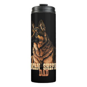 Garrafa Térmica Pai do german shepherd, Pai do proprietário GSD