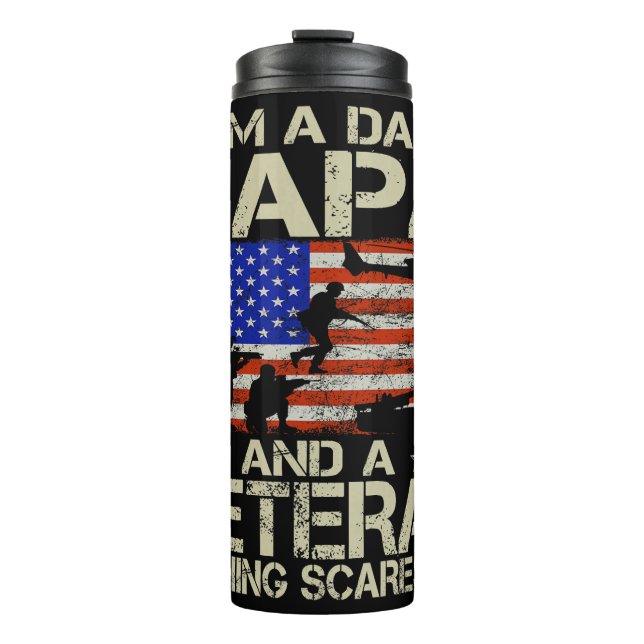 Garrafa Térmica Pai, Papa e Veterano (Frente)