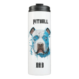 Garrafa Térmica Pai Pitbull Personalizado