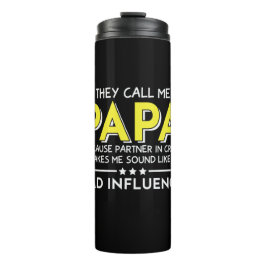 Garrafa Térmica Pai Presente Chamam-Me Papas