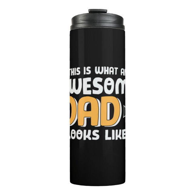 Garrafa Térmica Pai Presente Como É Um Pai Incrível (Frente)